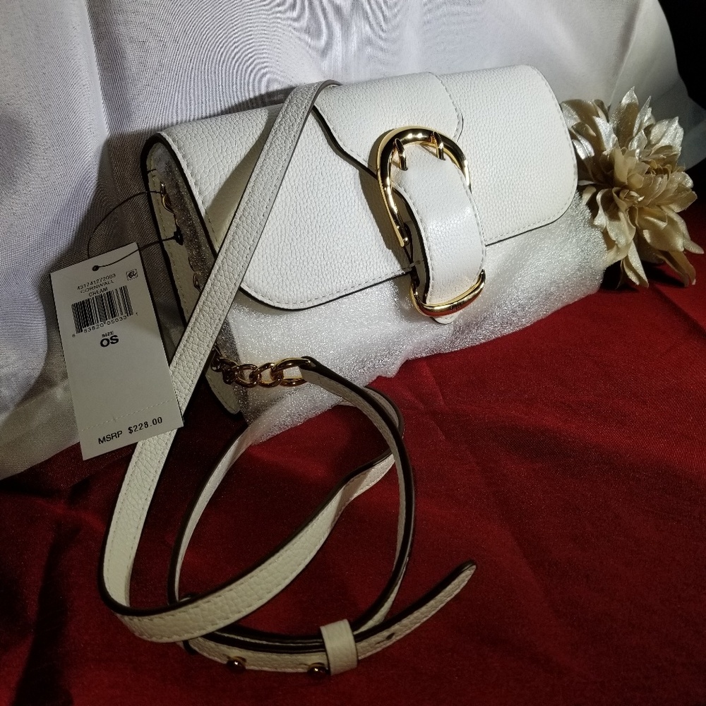 NWT RALPH LAUREN Leather Crossbody Bag